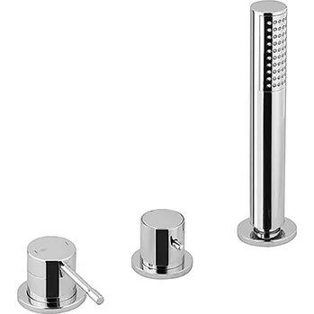 Vodovodní baterie Sapho Blue baterie na okraj vany tříprvková chrom BUTECH3