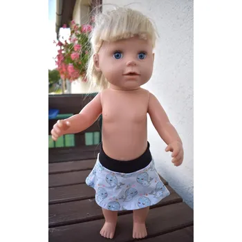 Doplněk pro panenku Sukně s velrybami