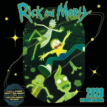 Kalendář Kalendář 2026 Rick & Morty