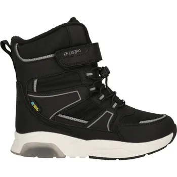 Chlapecká zimní obuv ZigZag Vizar dětské zimní boty s LED Zigzag černá | bílá 3439340