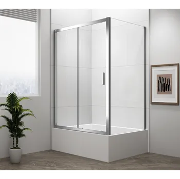 Polysan Deep sprchový kout obdélníkový 110 x 75 x 165 cm posuvné chrom čiré sklo MD1116MD3116