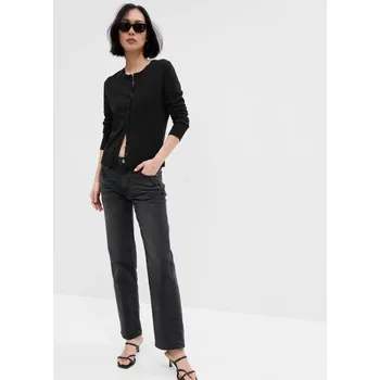 GAP Dámské Kardigan se zapínáním na knoflíky GAP Černá XXS (2945914)