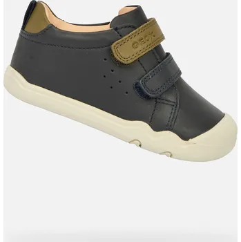 Chlapecká obuv Geox Chlapecké Šedá chlapecká barefoot obuv pro první krůčky Geox Steppieup Šedá 25 (2942763)