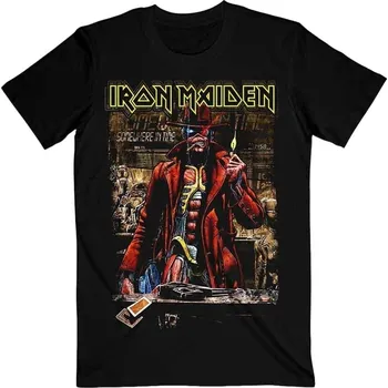 Pánské tričko Iron Maiden Stranger Sepia Black L Tričko