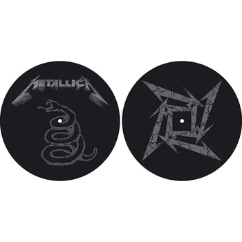 Příslušenství pro gramofon Metallica The Black Album Slipmat