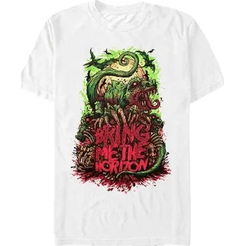 Bring Me The Horizon Dinosaur White M Tričko