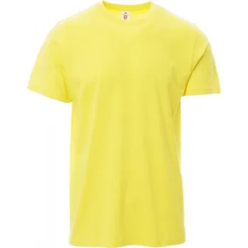Pánská móda Payperwear Základní pánské triko Print ideální na potisk Barva: Žlutá, Velikost: 3XL