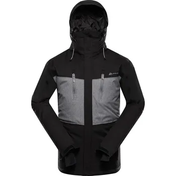 Pánská lyžařská bunda s membránou ptx snow ALPINE PRO COMED černá XL