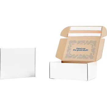 Archivační box Poštovní krabice 200x260x105 mm / bílá / VN / D