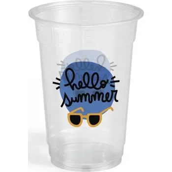 Krabice na pečivo Plastový kelímek 400 ml / D / 3B