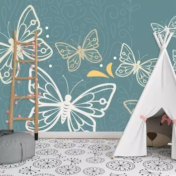 Tapeta Sablio Tapeta Motýli - 125x75 cm