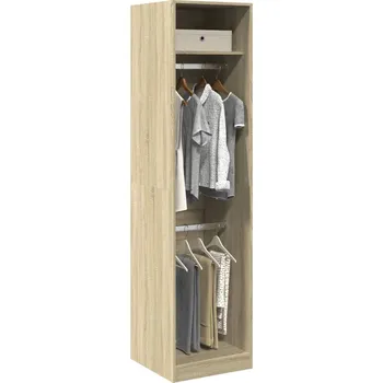 Příborník a kredenc zahrada-XL Šatní skříň dub sonoma 50 x 50 x 200 cm kompozitní dřevo 3307785