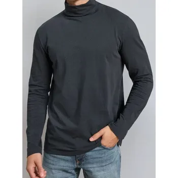 Pánský svetr Sinsay - Bavlněný rolák basic - námořnická modrá - 655EY-95X - 655EY-95X-XL