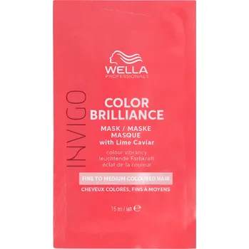 Vlasová regenerace Wella Professionals Invigo Color Brilliance Vibrant Color Mask Normal 15 ml