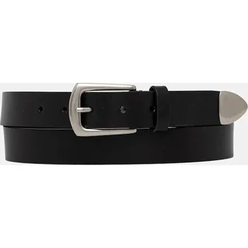 Opasek Kožený pásek AllSaints AS400405 černá 99X, vel. 36