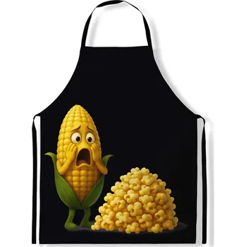 Kuchyňská zástěra Zástěra Vyděšená kukuřice