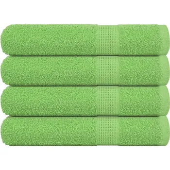 Utěrka Ručníky FROGN 4 ks jablečně zelené 100x200 cm 360 g/m² IM_137035