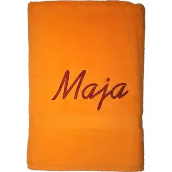 Osuška Gardener group ČR Froté osuška se jménem 70x140cm Terry vz.2 oranžová
