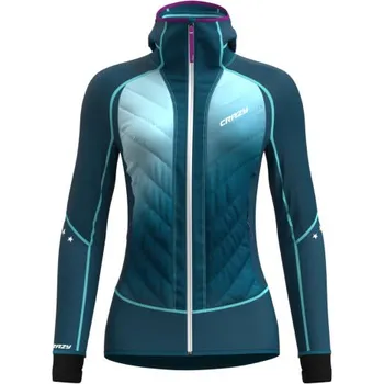 Dámská softshellová bunda Dámská bunda Crazy CHANNEL - Early - petrolejová S