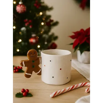 Sinsay - Hrnek s vánočním motivem - béžová - 156GI-08X - 156GI-08X-ONE