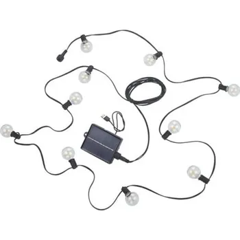 Dekorativní svítidlo Světelný řetěz Reality Mood černá R74761132