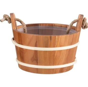 Vědro do sauny 4living 4l, thermo smrk