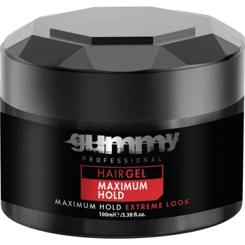 Stylingový přípravek Gummy Hair Gel MAXIMUM HOLD - gel na vlasy s maximálně silnou fixací 100 ML - kelímek