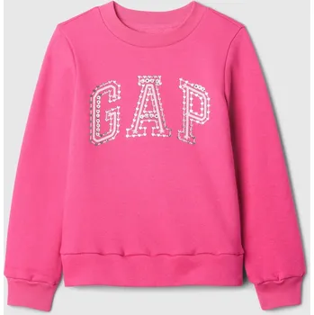 Dívčí mikina GAP Dívčí Dětská mikina s logem Gap Růžová XXL (2946982)