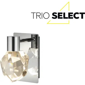 Nástěnné svítidlo Nástěnné svítidlo LED 660lm 2300+3000+4000K chrom 3-krokové stmívání TRIO SELECT VERANO 254510106