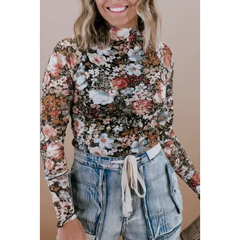 Dámská halenka OMG Dámská halenka Serranus hnědá XL