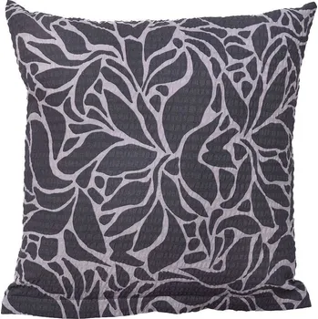 Povlak na polštářek DADKA VRACOV Povlak na polštář krep Sorat tmavě šedý Rozměr: 40x50