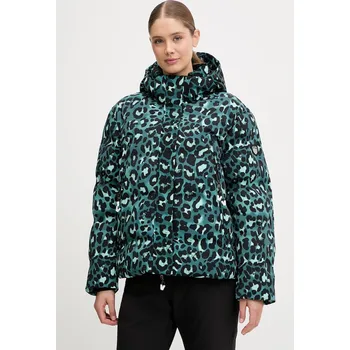 Lyžařská bunda EA7 Emporio Armani zelená barva, AF13889.7W000394 67X, vel. XS