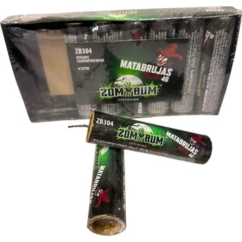 Zábavní pyrotechnika Petardy ZOM BUM matabrujas negro 4g 8ks