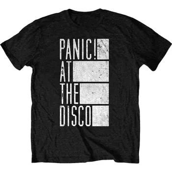 Pánské tričko Panic! At The Disco Bars Black L Tričko