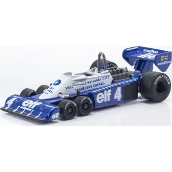 autíčko TYRRELL P34 NO.4 1977 Patrick Depailler - 1:64 - Kyosho