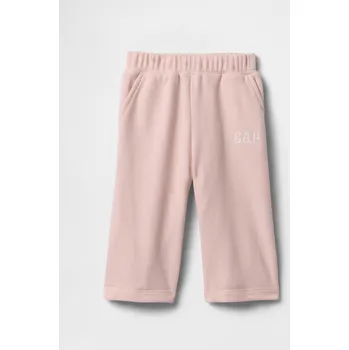 GAP Dívčí Baby široké tepláky GAP Růžová 18-24 měsíců (2951283)