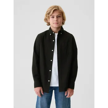 GAP Chlapecké Dětská košile oxford GAP Černá XXL (2948066)