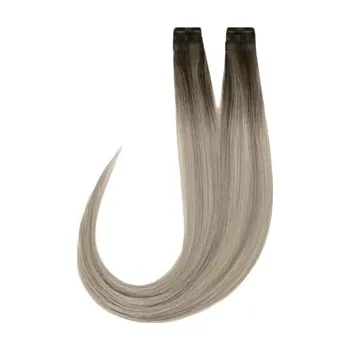 Rapunzel of Sweden Premium Tape Extensions Straight / Classic Tape 4 cm / 8 pieces Dark Ashy Blonde Balayage B2.6/10.7 50 cm Prodloužení vlasů