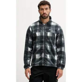 Dámská mikina Sportovní mikina Columbia Steens Mtn Print zelená barva, vzorovaná 1478231 90C, vel. L