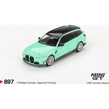 autíčko BMW M3 TOURING (G81) M Performance sv. zelená 2022 -1:64 - Mini GT