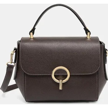 Kabelka Kožená kabelka Answear.LAB 1038.iak hnědá 89X, vel. ONE SIZE