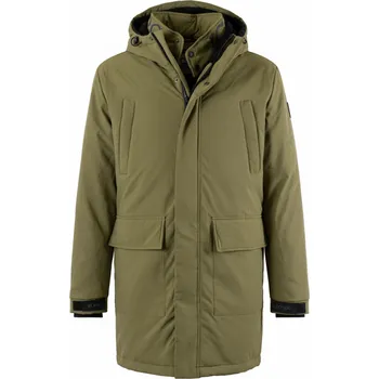 Pánská větrovka ICEBERG Giaccone Military Green bunda XXL Zelená