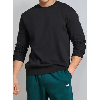 Pánská mikina Sinsay - Mikina basic - černá - 2322O-99X - 2322O-99X-XS