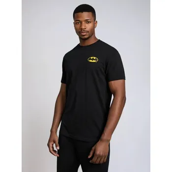 Dámská móda Sinsay - Bavlněná košilka s potiskem Batman - černá - 896GP-99X - 896GP-99X-S