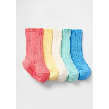 GAP Chlapecké Baby ponožky, 5 párů GAP Vícebarevná 6-12 měsíců (2947098)