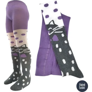 Punčochové kalhoty dětské MAX s obrázkem KOČKY