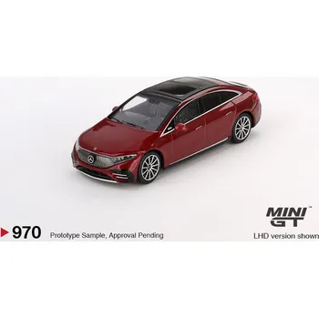 autíčko MERCEDES-BENZ EQS 580 4MATIC červená met. 2024 -1:64 Mini GT
