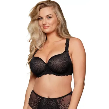 Podprsenka Vyztužená podprsenka LingaDore 1400-1A black nude velikost 90D