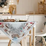 GOBELÍNOVÝ UBRUS 1154 100X100CM PŘÍRODNÍ