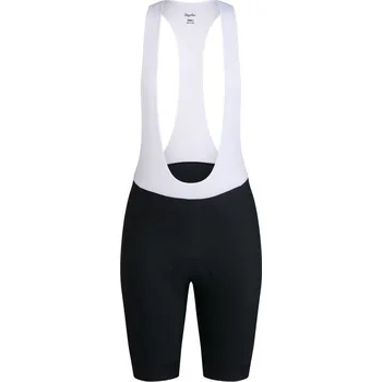 cyklistické kraťasy Kraťasy cyklistické dámské RAPHA Short Rapha 25 Core Bib Women Black/White - L